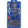 KIT MACHO-TERRAJA 40PC M3-M12 METRIC 114001 SCMC