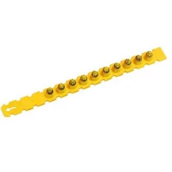 FULMINANTE CLAVO IMPACTO TIRA 10 UN FA27 AMARILLO