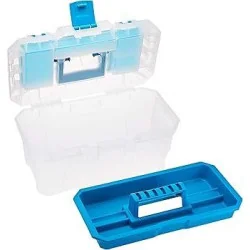 CAJA HERRAM PLAST 16" AZUL 320110B TACTIX