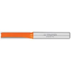 FRESA RECTA 2 FILOS 1/4 X 1 EJE 1/4 11453 TRUPER