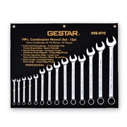 LLAVE PUNTA CORONA JGO 14PC 3/8"-1.1/4" 396970 GE