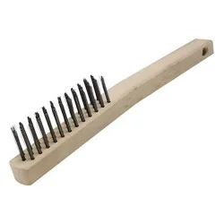ESCOBILLA C/MANGO ACERO 3-C 3 X 12 0010-3 HELA