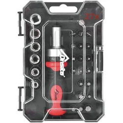 PUNTA+DADO+ATORNILLADOR JUEGO 27PC 790138 ONSITE