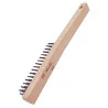 ESCOBILLA C/MANGO ACERO 4-C 3 X 16 0012-7 HELA