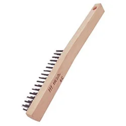 ESCOBILLA C/MANGO ACERO 4-C 3 X 16 0012-7 HELA