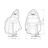 Portaherramientas 02 Pcs Bolsa(S)+Clic Tbct34