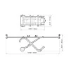 Soporte Ingleteadora Plegable Tb-S600 Toughbuilt