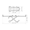 Soporte Ingleteadora Plegable Tb-S600 Toughbuilt