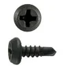 TORNILLO FRAMER PTA BROCA NEGRO 100PCS 07 X 7/16