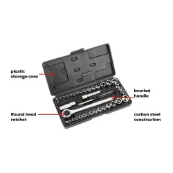 DADO JUEGO 1/4 Y 3/8" 40PC MM-IN ACC 734440 ONSIT