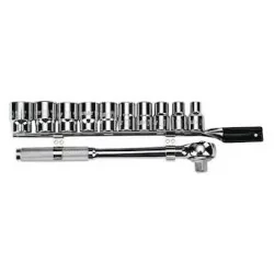 DADO JUEGO 1/2" 11PC MM RIEL 86734 STANLEY