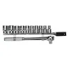 DADO JUEGO 1/2" 11PC MM RIEL 86734 STANLEY