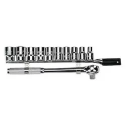 DADO JUEGO 1/2" 11PC MM RIEL 86734 STANLEY