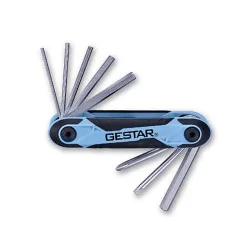 LLAVE ALLEN PLEGABLE 08PC 02-06MM 666698 GESTAR