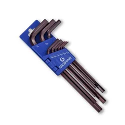 LLAVE ALLEN JUEGO LARGA 09PC 1/16"-3/8" 666192 GE