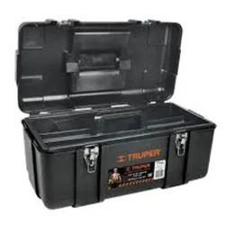 CAJA HERRAM PLAST 20" X 10" BR/MET CHP-20X TRUPER