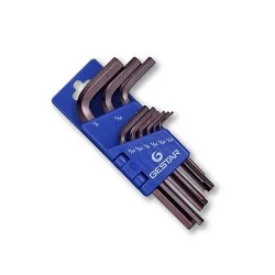 LLAVE ALLEN JUEGO 09PC 1/16" - 3/8" 666191 GESTAR