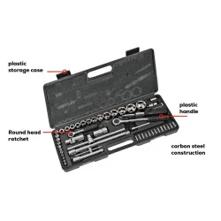 DADO JUEGO 1/4 y 1/2" 52PC 04-32 MM ACC 734453 ONSITE