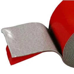 CINTA MONTAJE DOBLE ADHES. 25MM X 2M GRIS MASTERX