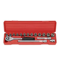 DADO JUEGO 1/2" 17PC 08-24MM POL 299047 GESTAR