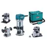 RECORTADOR 1/4"-3/8" 710W 3 ACC RT0700CX3 MAKITA