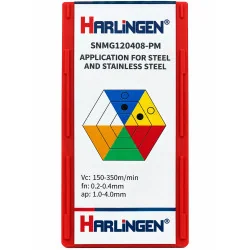 INSERTO CUADRADO 90°/12MM/4MM SNMG120408-PM HARLI