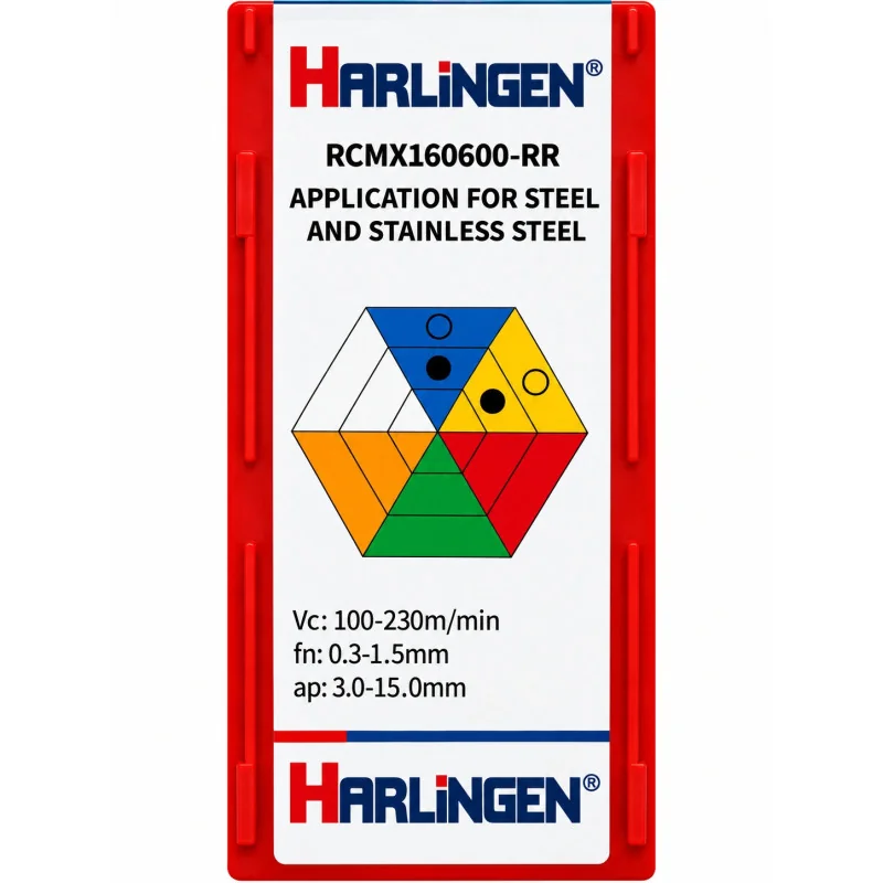 INSERTO REDONDO 16MM/6.35MM RCMX160600-RR HARLIN
