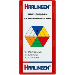 INSERTO TRIANGULAR 60°/16MM/0.4MM TNMG160404 HA
