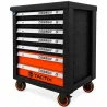 GABINETE METALICO 30" 08 CAJ C/RUDAS 326412 TACTI
