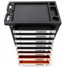 GABINETE METALICO 30" 08 CAJ C/RUDAS 326412 TACTI