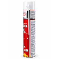 ESPUMA POLIURETANO EXPANS 750ML SPRAY IGNIFUGO MAS